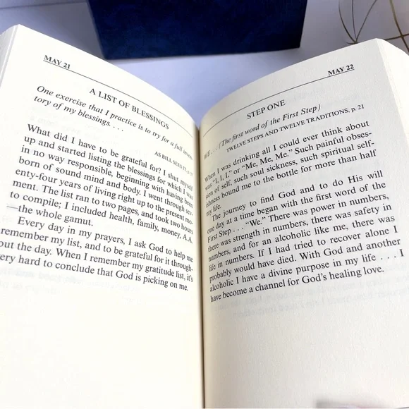 AA Gift Set ✦ Softcover Big Book + Daily Reflections + Shit Happens + REAL 12-Yr - Picture 5 of 8